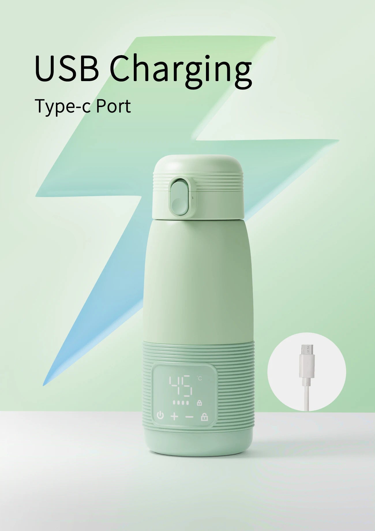 Portable Milk Warmer - 500ML